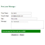 Submit Form Using Ajax In Php